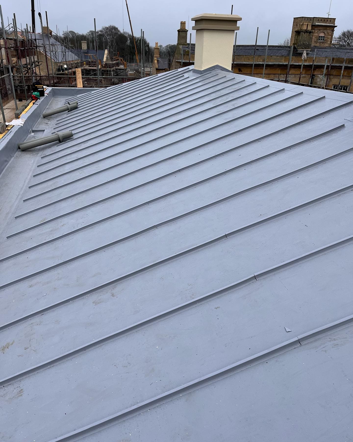 Completed Flat Roofing Project