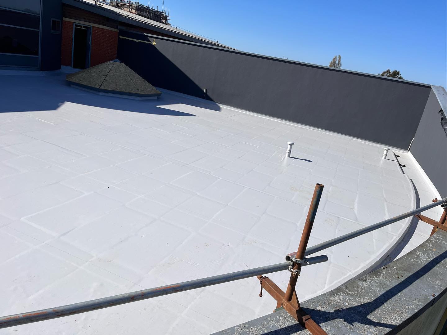 Completed Flat Roofing Project